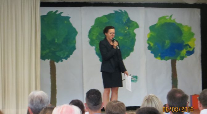 Verabschiedung von Frau Steimann